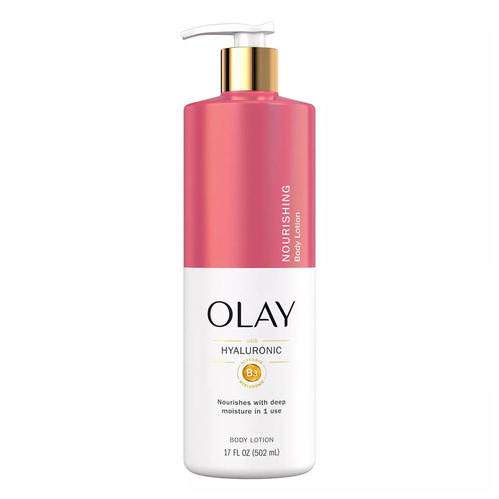 Olay Nourishing & Hydrating Body Lotion with Hyaluronic Acid, 17 Oz